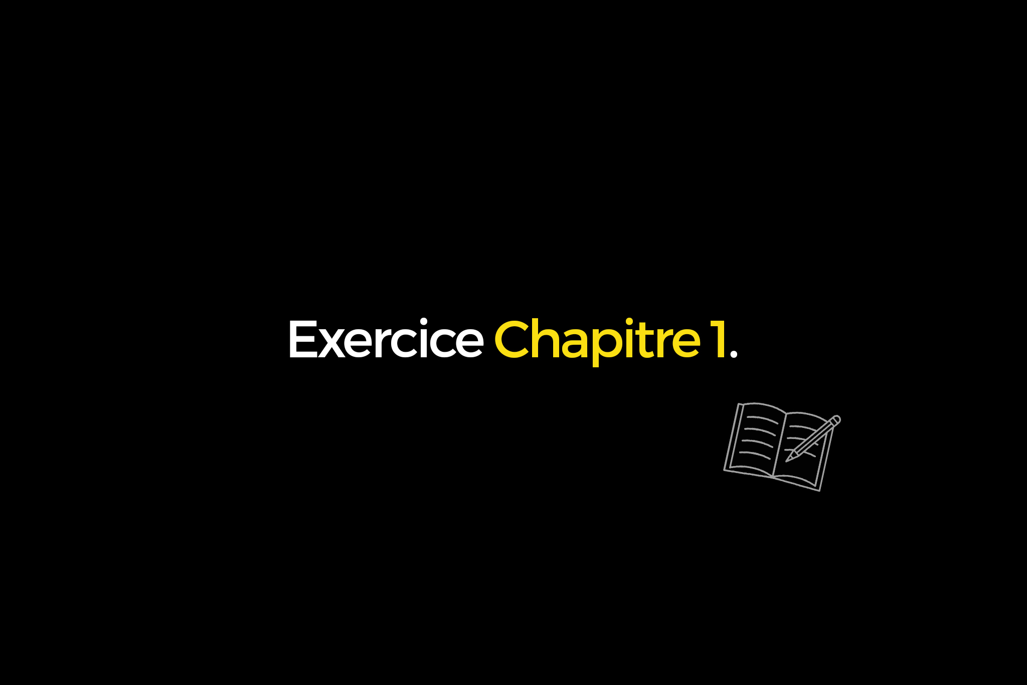 Chapitre 1
