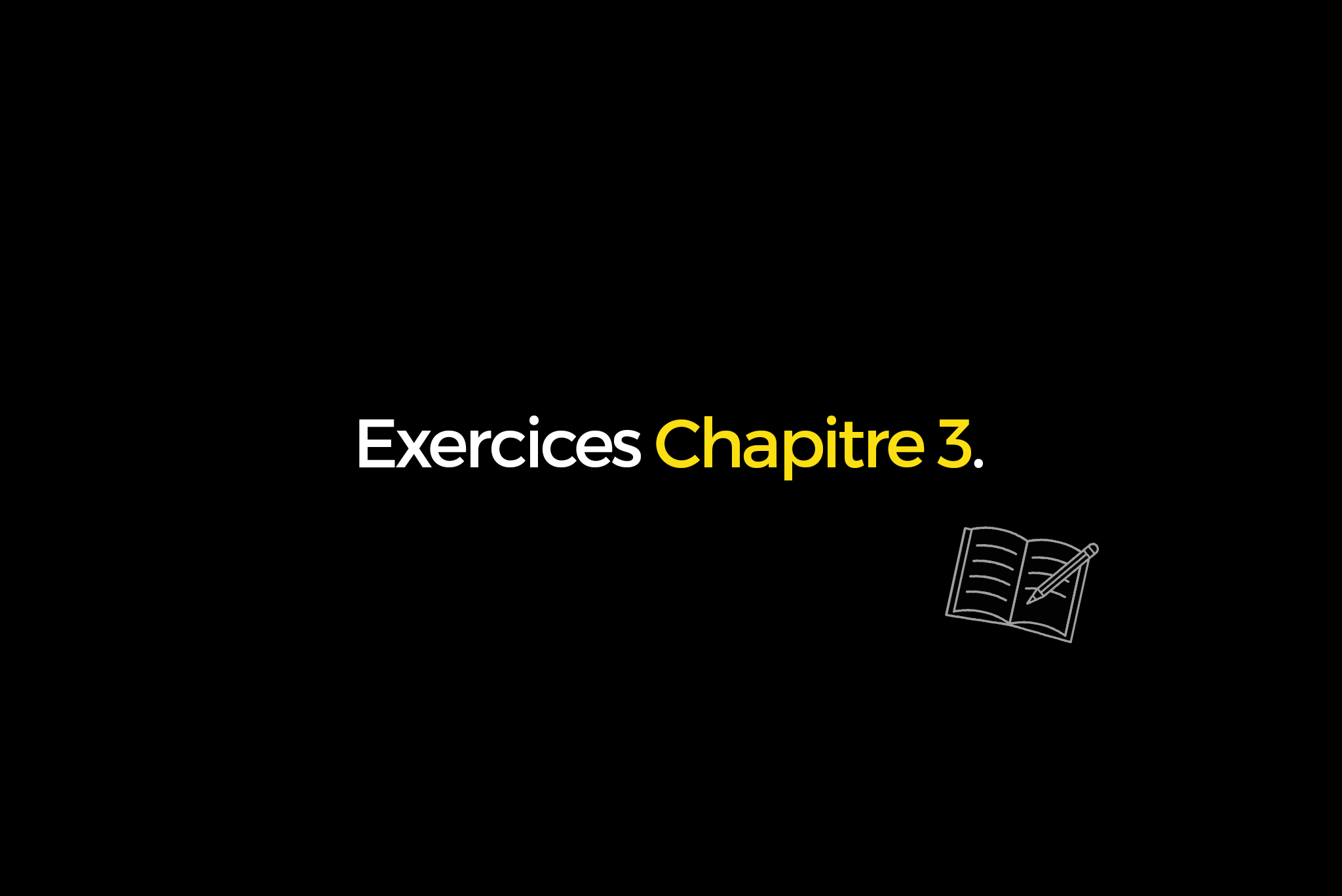 Chapitre 3